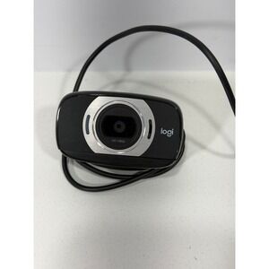 Logitech C615 HD Webcam 1080p Fold-and-Go Portable Video Camera V-U0027 Black